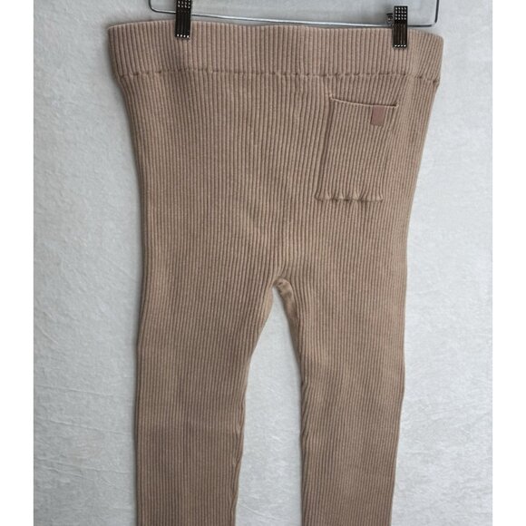 Lunya Women’s Cozy Cotton Silk Ribbed Legging Calm Tan Size XL - Picture 5 of 8
